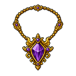 Amethyst amulett