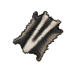 Badger pelt