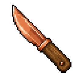Copper knife