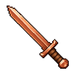 Copper sword