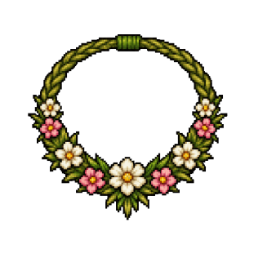 Flower necklace