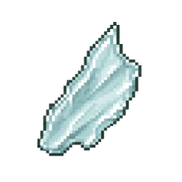 Glass shard