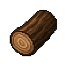 Hardwood log