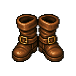 Leather boots
