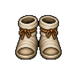 Linen boots