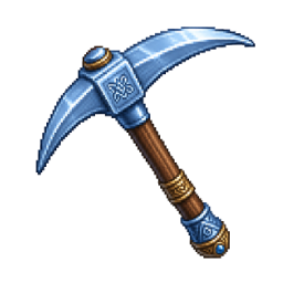 Mithril pickaxe