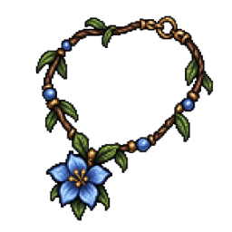 Moonpetal flower necklace
