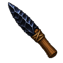Obsidian knife