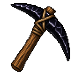 Obsidian pickaxe