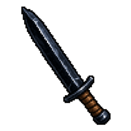 Obsidian sword