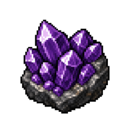 Rough amethyst