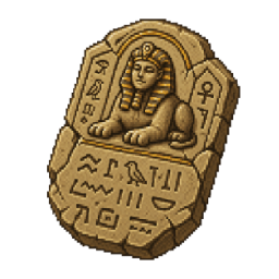 Sphinx riddle stone