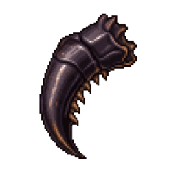 Spider mandible