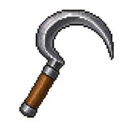 Steel sickle