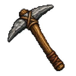 Stone pickaxe
